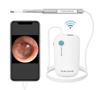 Borescopes/endoscopes NTE390W WIFI DIGITAL EAR CAMERA EAR EXAMINATION & WAX REMOVAL FOR IPHONE & ANDROID With WIFI Function（TSNTE390W）