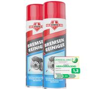 Borfh Brake Cleaner 500ml - 2 PCS | Fast Cleaning Solution for Automotive, Heavy Machinery and Industrial Applications | Removes Brake Dust, Oil, Grease and Contaminants | Increases Brake Performance