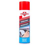 Borfh Silicone Spray 500ml | Anti-Static Spray Providing Permanent Protection and Maintenance on Plastic and Rubber Surfaces | Prevents Abrasion, Prevents Creaking, Increases Visual Aesthetics