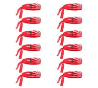 BORFUE 12Pcs Ninjas Headband Ninja Party Favors Supplies Samurai Birthday Party Decorations for Karate Halloween Birthday Parties