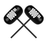 BORFUE 2Pcs Giant Inflatable Hammer,Inflatable Big Bopper Cosplay Props Fake Hammer,Fun Decompression Pounding Toys,Inflatable Mallet Toys for Party or Stage Performance