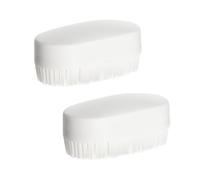 BORFUE 2pcs Sensory Brush Therapy Brush Stimulating and Calming Tools Bath Brush Sensory Processing Soft Bristles Tool for Baby