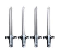 BORFUE 4pcs Inflatable Sword 70cm Pirate Costume Accessory Party Bag Fillers Favours for Themed Party Cosplay Halloween Props