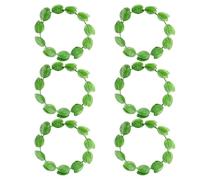 BORFUE 6pcs Green Roman Laurel Wreath Green Laurel Leaf Headband Plastic Greek Headband Realistic Goddess Crown Wedding Beach Photo Props
