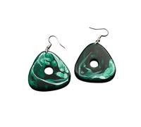 BORFUE Green Earrings Ghost Mother Merchandise Seeing Stone Earrings Drop Dangle Jewelry for Women Fans Cosplay