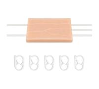 BORFUE Medarchitect IV Injection Training Pad Model Injection Practice Pad Insertion Pad with Simulated Dermatoglyph Raised Veins for Nursing Student Training Practice and Education.