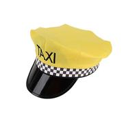 BORFUE Taxi Hat Limo Driver Hat Novelty Driver Costume Chauffeur Costume Men Woman for Cosplay Theme Party