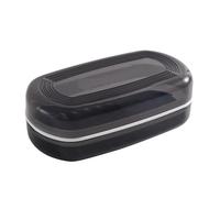 BORFUE Travel Soap Container Soap Box with Removable Drainer & Lid Portable Soap Case for Travel Hiking Shower Bathroom Gym Outdoor