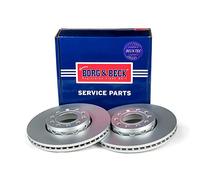 Borg & Beck BBD4948 Brake Disc Pair To Fit Audi A4 A6 VW passat 91-