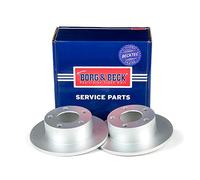 Borg & Beck BBD4949 Brake Disc Pair To Fit Audi 100 A6 VW passat 96-