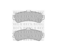 Borg & Beck BBP1552 Brake Pads To Fit Nissan Almera +ABS 10/95-97