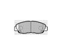 Borg & Beck BBP1961 Rear Brake Pads To Fit BMW 5 series 04-
