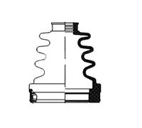 Borg & Beck BCB2918 Cv Joint Boot Kit To Fit Volvo S40 V40 S60 V70