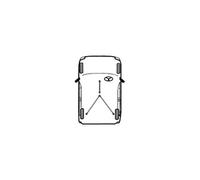 Borg & Beck BKB2764 Brake Cable - Rear To Fit Ford Escort (Drums) 90-01/94