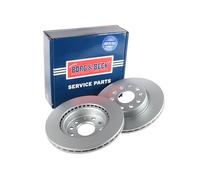 Borg & Beck BRAKE DISC PAIR AudiVW A3Golf 02-