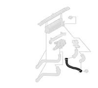 Borg & Beck BTH1556 Turbo Hose To Fit Ford Transit 2 4TDCi