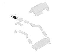 Borg & Beck BTH1585 Turbo Hose To Fit Ford Focus 1 8D 98-05