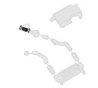 Borg & Beck BTH1587 Turbo Hose To Fit Ford Focus 1 8D 98-05