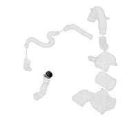 Borg & Beck BTH1592 Turbo Hose To Fit Ford Focus MK II 2 5T 08-11