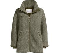 Borg Fleece Jacket lands end Green 14-16