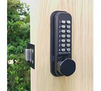 BORG LOCKS (BL2605 ECP) External Marine Grade Code Operated Deadbolt for Wooden Gates