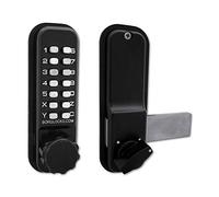 Borg Locks BL2605 Rim Deadbolt Marine Grade Polished Chrome Digital Lock