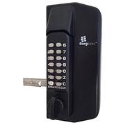 BORG LOCKS BL3100 ECP Knob Operated Marine Grade Metal Gate Single Digital Lock - Without Key Override