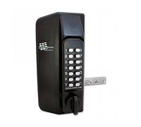Borg Locks BL3130 Black Gate Lock (Keypad both sides)