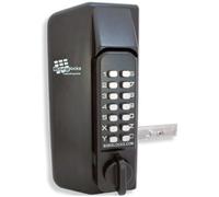 Borg Locks BL3130 Black Gate Lock (Keypad Both Sides) by Borg Locks