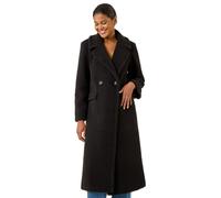Borg Single Breasted Coat Roman Black 16