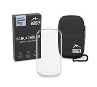 Borgen E-Bike Display Protector for Shimano Steps SC-E-6100 | Transparent and waterproof, protects against impacts and scratches. Custom-fit for the Shimano Steps display.