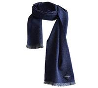 Borges & Scott Irish Lambswool Scarf - 100% Irish Wool - Made in Ireland - Blue Grey
