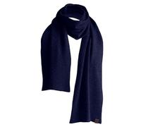 Borges & Scott Pure Cashmere Scarf - 100% Cashmere - Made in Nepal - Navy