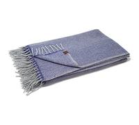 Borges & Scott Signature 100% Cashmere - Blanket Throw - Ocean HB
