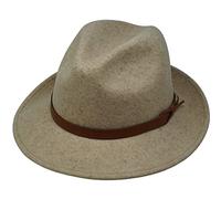 Borges & Scott Stoker Felt Hat - Oatmeal - 58cm (M)