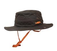 Borges & Scott - The Explorer - Traditional Wax Hat - Dark Olive - XXL