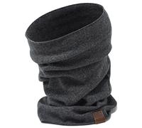 Borges & Scott The St Anton - 100% Cashmere Snood - Neck Gaiter - Dark Grey