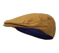 Borges & Scott The Stanley - Waterproof - Dry Wax Flat Cap - Tan - 60cm