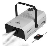 BORGOVA Fog Machine 1500W with DMX, Wireless Remote & Timer Function - Professional Outdoor Waterproof Smoke Machine for Stage DJs, Halloween, Parties, Concerts, Events