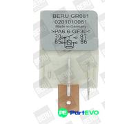BORGWARNER (BERU) GLOW PLUG SYSTEM RELAY GR081 FOR AUDI SEAT SKODA VW