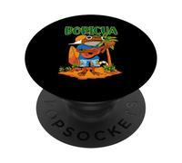 Boricua Coqui Frog With A Guitar Puerto Rico Vacation PopSockets Adhesive PopGrip
