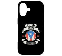 Boricua Ponceño Puerto Rico Gift - Made In Ponce Case for iPhone 17