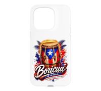 Boricua Puerto Rican Bomba Drum Case for iPhone 15 Pro