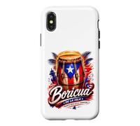 Boricua Puerto Rican Bomba Drum Case for iPhone X/XS