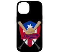 Boricua Puerto Rico Baseball Coqui Frog Pava Hat Fan Case for iPhone 14