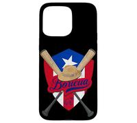 Boricua Puerto Rico Baseball Coqui Frog Pava Hat Fan Case for iPhone 15 Pro Max