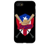 Boricua Puerto Rico Baseball Coqui Frog Pava Hat Fan Case for iPhone SE (2020) / 7/8