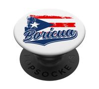 Boricua Puerto Rico Pride Taino Puerto Rican Flag PopSockets Adhesive PopGrip