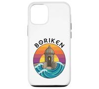 Boriken Puerto Rico Garita El Morro Fort Old San Juan Retro Case for iPhone 12/12 Pro