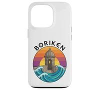 Boriken Puerto Rico Garita El Morro Fort Old San Juan Retro Case for iPhone 13 Pro